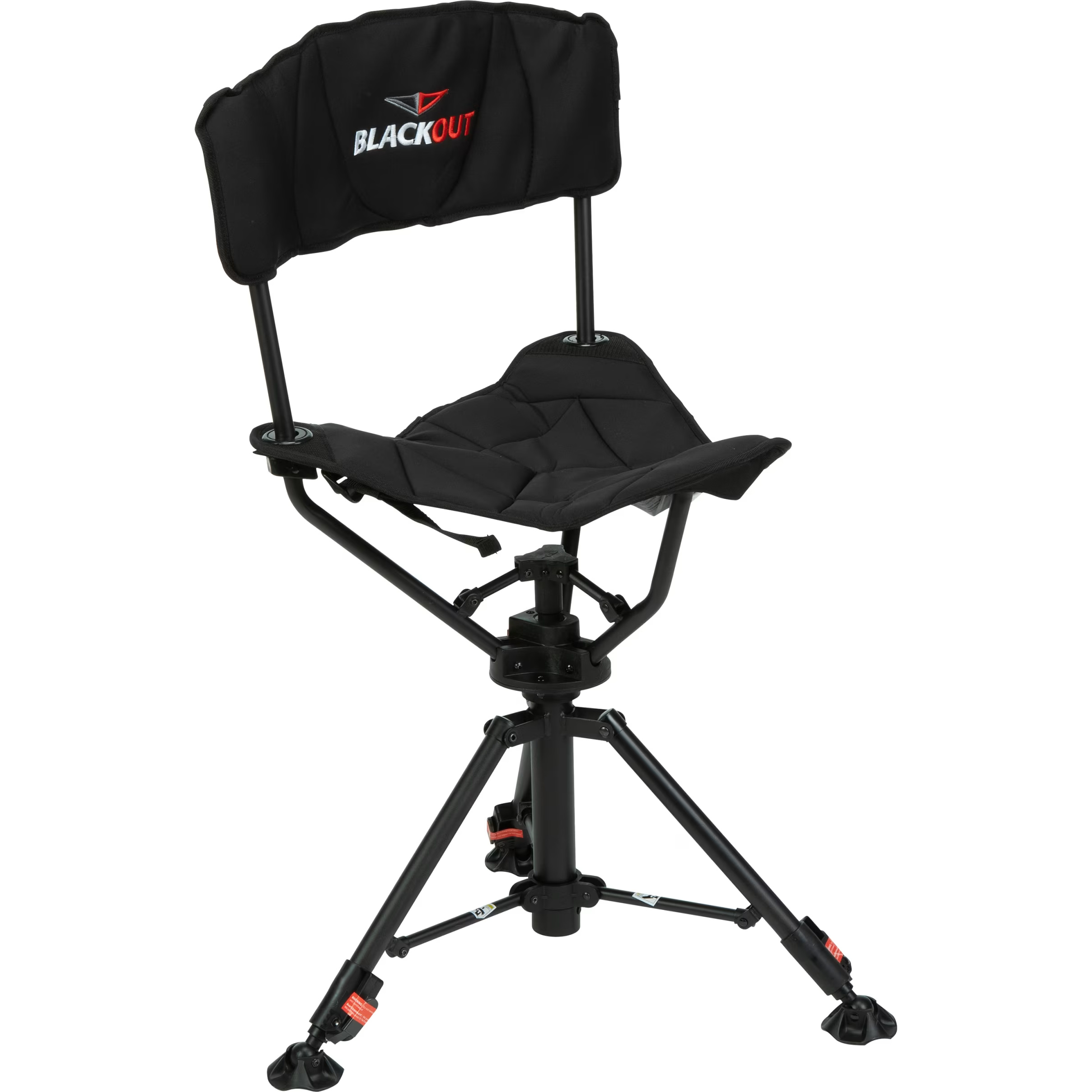 BlackOut Swivel Tripod Chair Cabela's